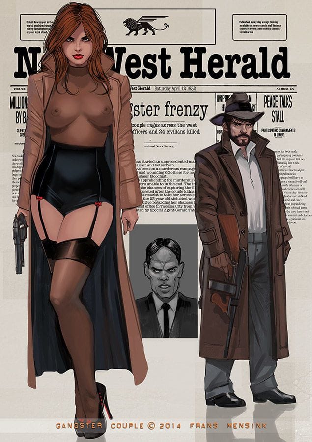 Artwork Title: Gangsters