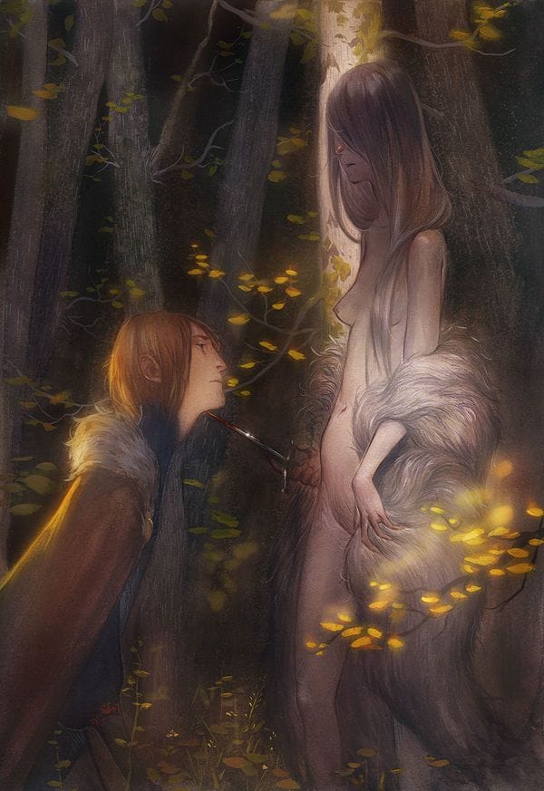 Artwork Title: Ainmere and Ysolde