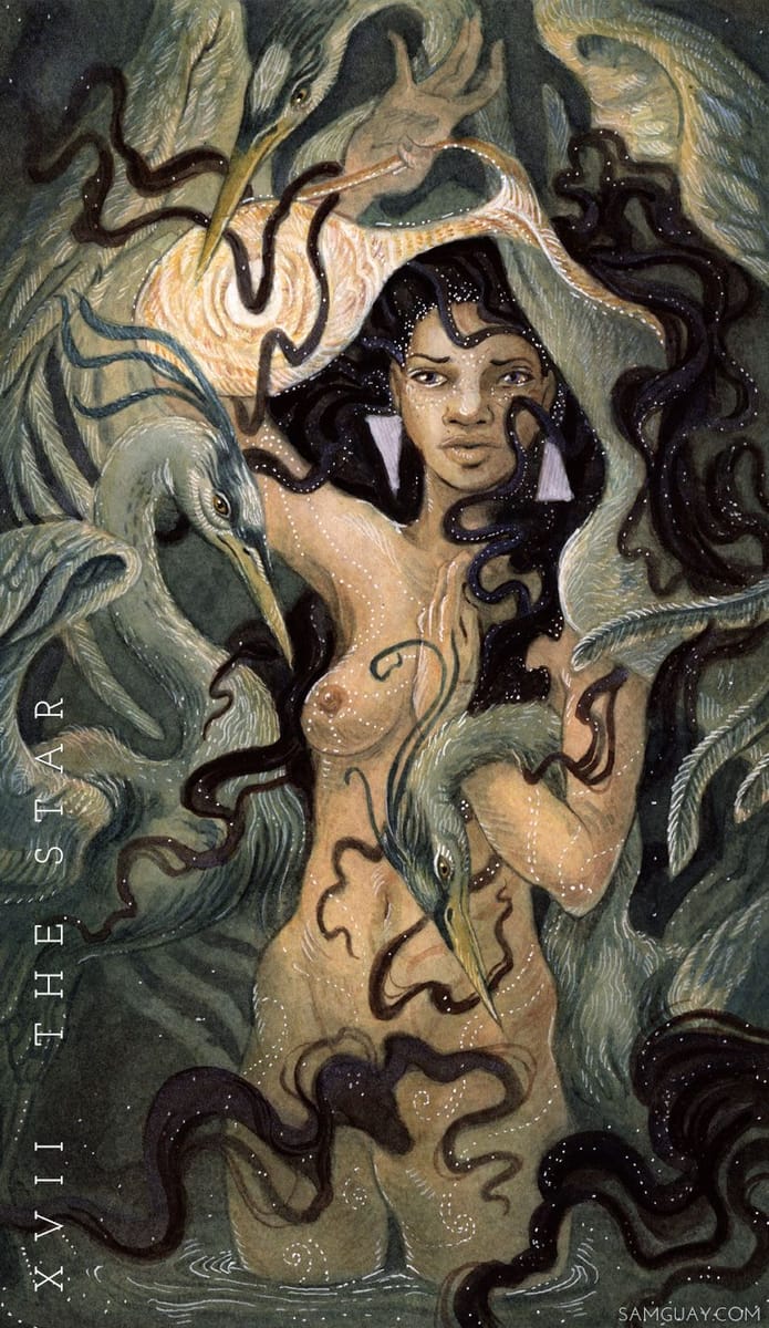 Artwork Title: XVII The Star