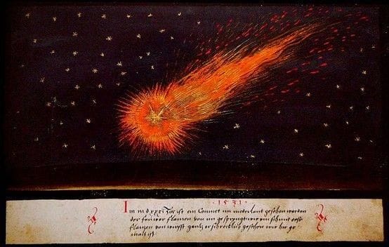 Artwork Title: A Comet, Book of Miracles