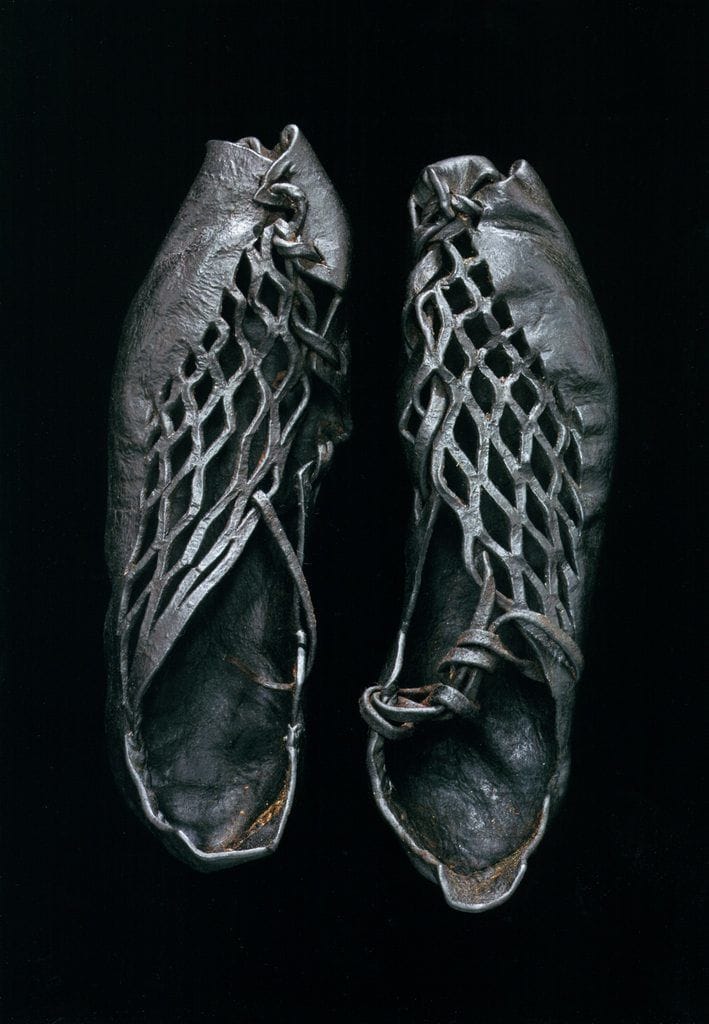 Artwork Title: Iron Age shoes, 400 BCE - 400 CE