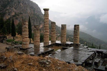 Artwork Title: Temple Of Apollo, Delphi