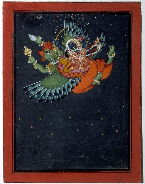 Artwork Title: On The Wings Of Garuda