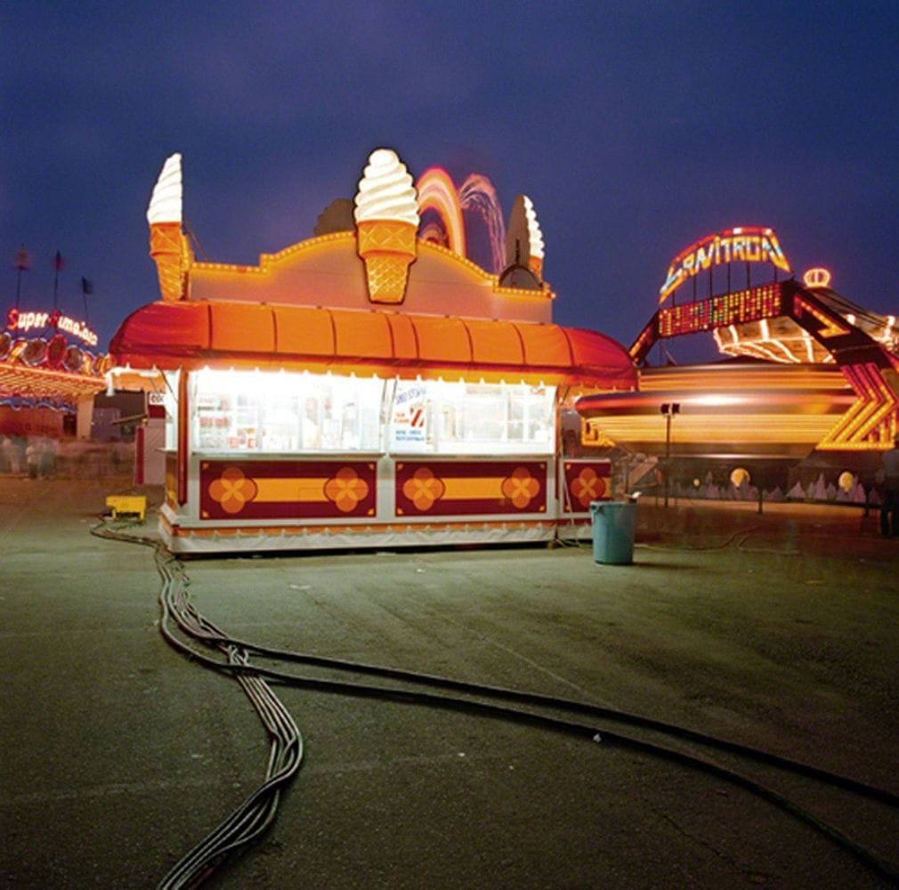 Artwork Title: Ice Cream Booth, Ventura, CA