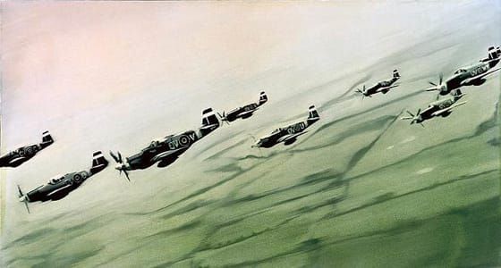 Artwork Title: Mustang Squadron