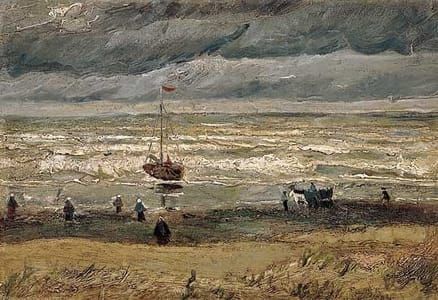 Artwork Title: View of the Sea at Scheveningen