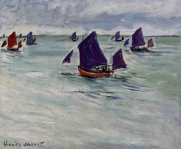 Artwork Title: Fishing Boats of Pourville