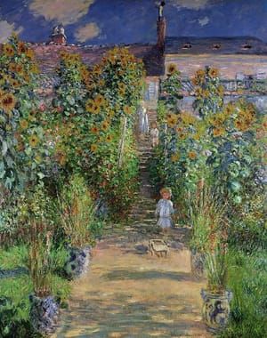 Artwork Title: Monet's Garden at Vétheuil