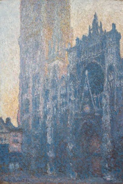 Artwork Title: La cathédrale de Rouen: Le portail (Effet du matin) (Rouen Cathedral: The Portal, Morning)