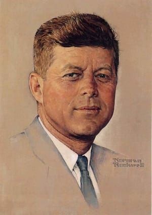 Artwork Title: Portrait of John F. Kennedy