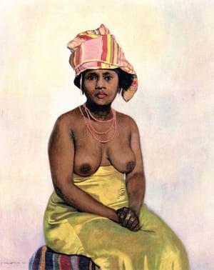 Artwork Title: African Woman