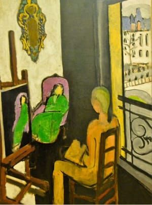 Artwork Title: Le peintre dans son atelier