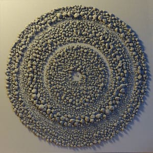 Artwork Title: StoneFields 02 / polar 2d Perlin field