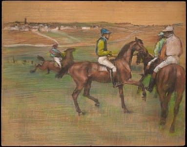Artwork Title: Race Horses