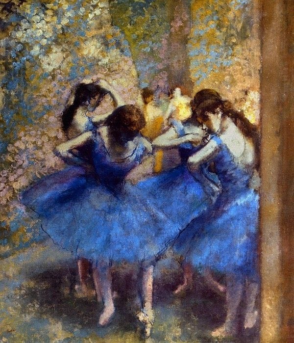 Artwork Title: Blue Dancers