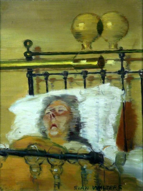 Artwork Title: The Artist's Mother Asleep