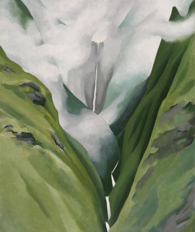 Artwork Title: Waterfall, No. III – ‘Iao Valley