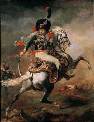 Artwork Title: An Officer of the Imperial Horse Guards Charging
