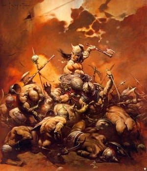 Artwork Title: Conan the Destroyer