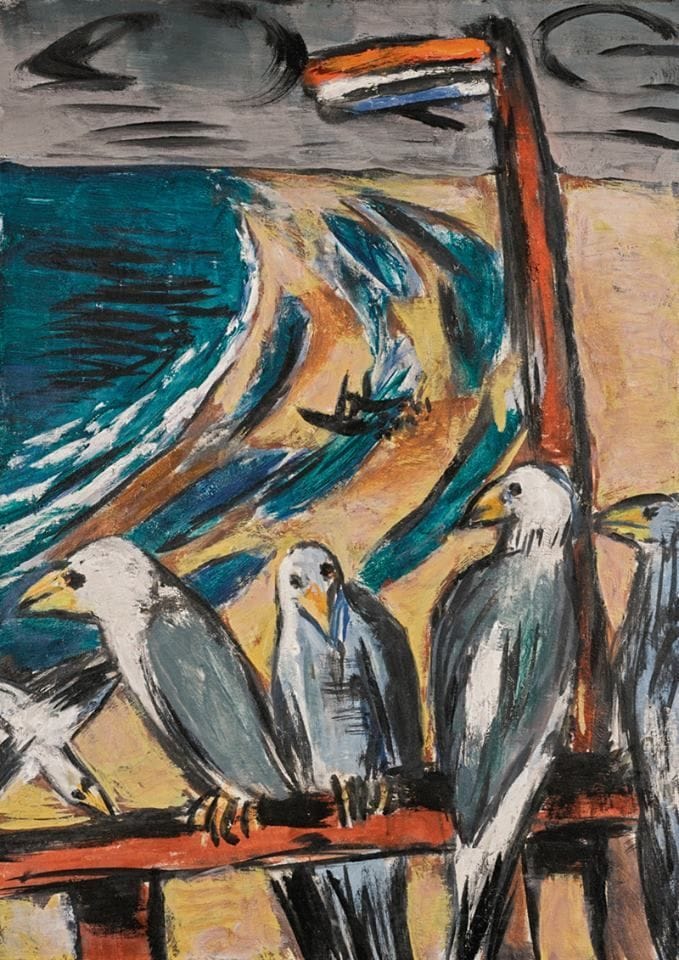 Artwork Title: Seagulls in the storm