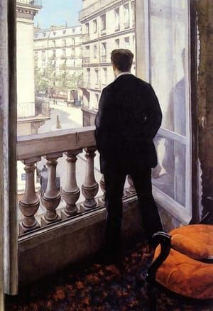 Artwork Title: Jeune homme à la fenêtre (Young Man at His Window)