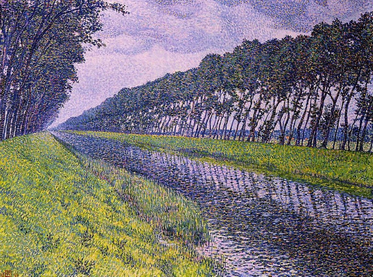 Artwork Title: Canal in Flanders