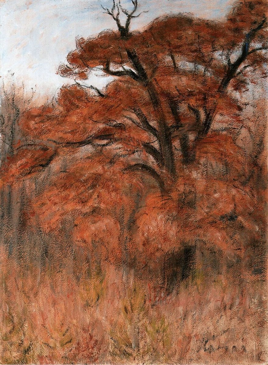 Artwork Title: Chestnut Tree in Autumn