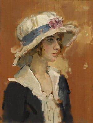 Artwork Title: Girl in a Summer Hat