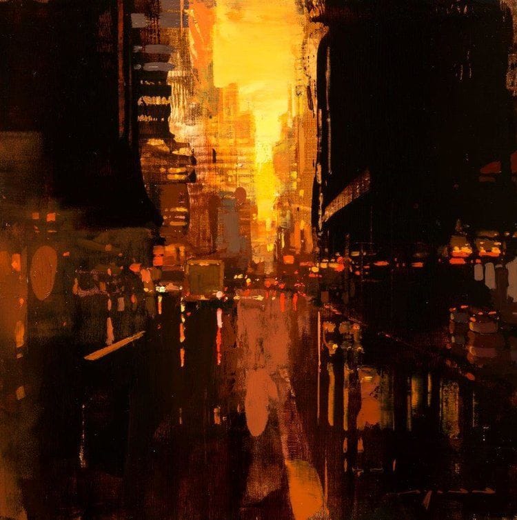Artwork Title: NYC in Red 3