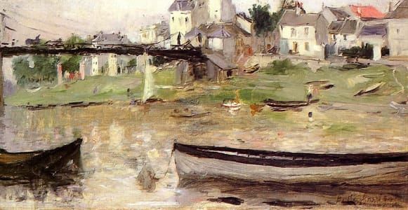 Artwork Title: Boats On The Seine