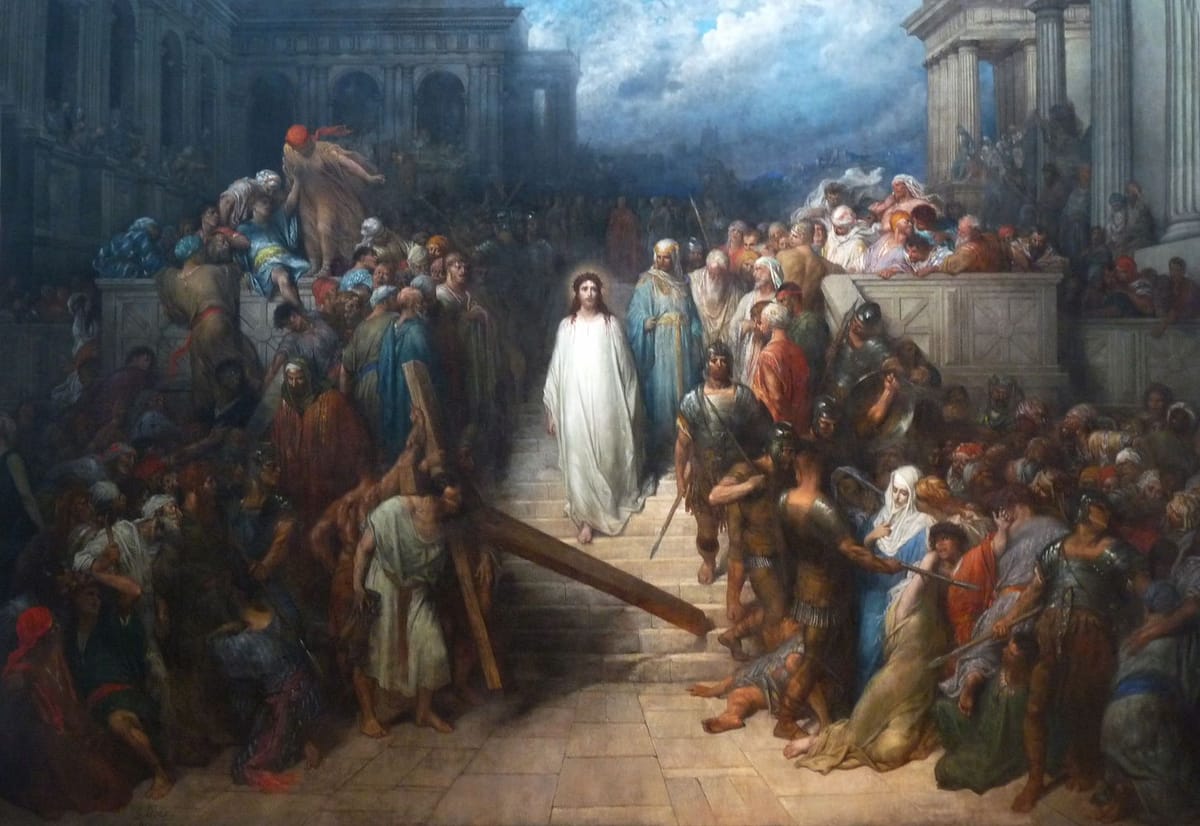 Artwork Title: Le Christ quittant le prétoire