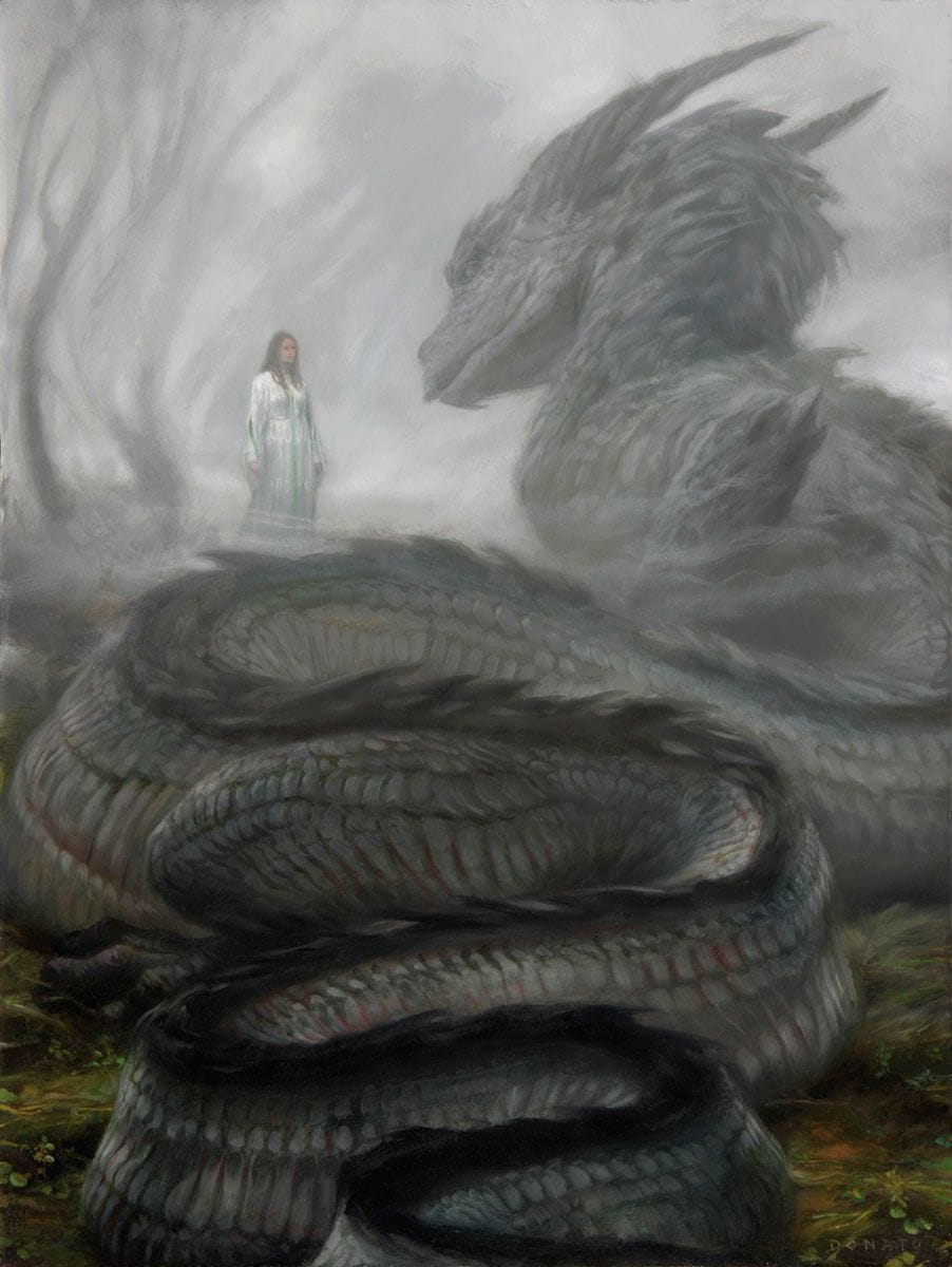 Artwork Title: Nienor and Glaurung