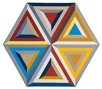 Artwork Title: Untitled (Hexagonal Composition)