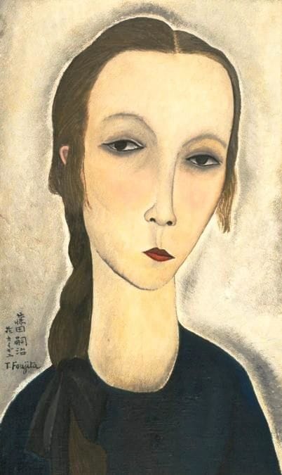 Artwork Title: Portrait de jeune femme (Hanka Zborowska)