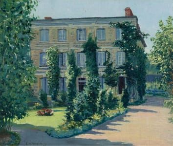 Artwork Title: The House of Dr Husson, Offranville, France