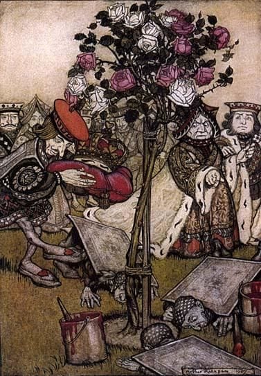 Artwork Title: Alice in Wonderland - The Queen's Croquet Ground