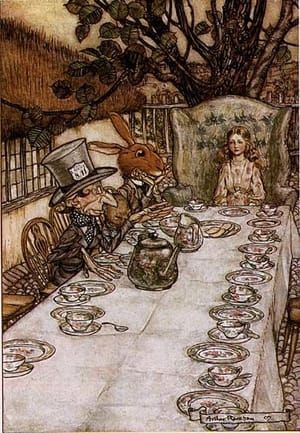Artwork Title: Alice in Wonderland - A Mad Tea Party