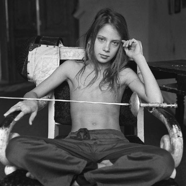 Artwork Title: Mysha with a sword