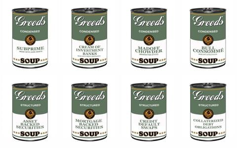 Artwork Title: Greed's Soups Series