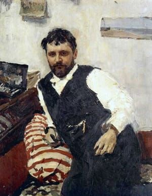Artwork Title: Portrait of Konstantin Korovin