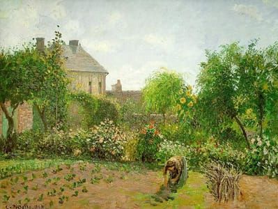 Artwork Title: The Artist's Garden At Eragny