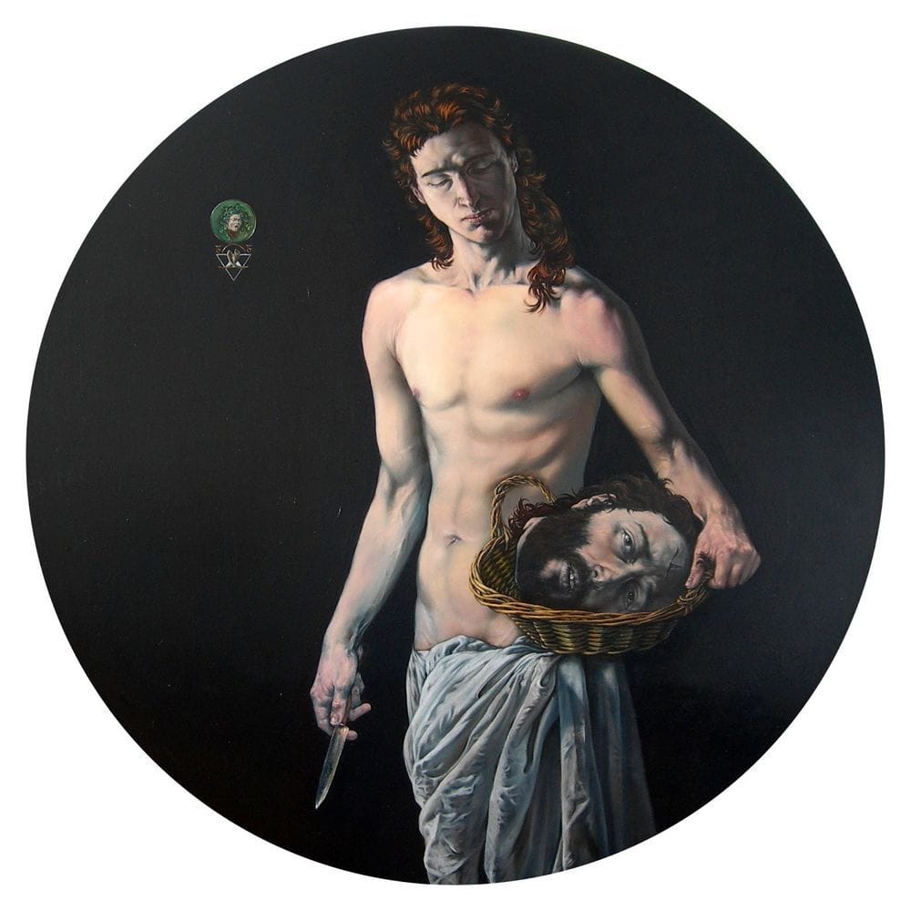 Artwork Title: Self Portrait in the Manner of Caravaggio