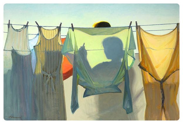 Artwork Title: Hanging Laundry