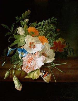 Artwork Title: Floral Still Life ( Blumenstilleben)