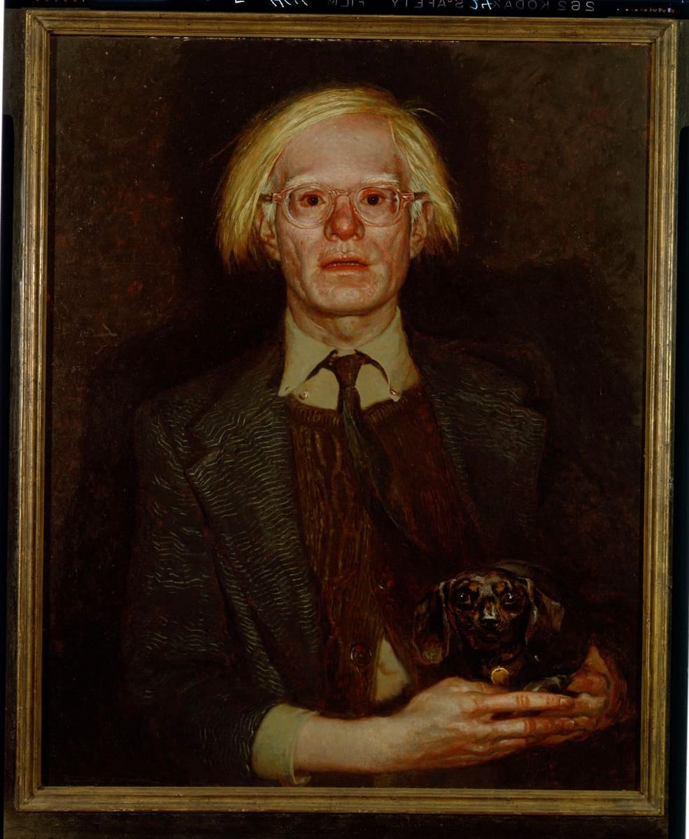 Artwork Title: Portrait of Andy Warhol