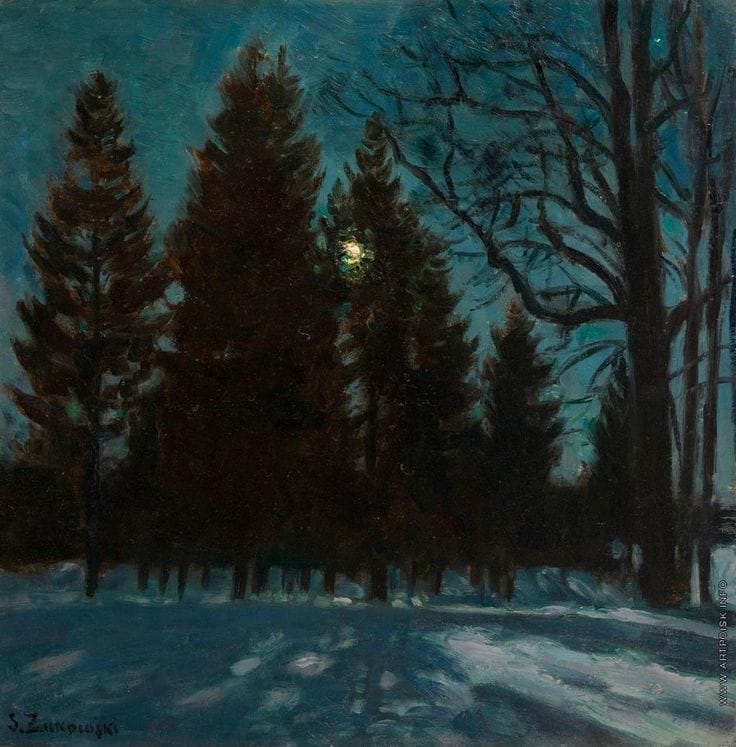 Artwork Title: Winter Night