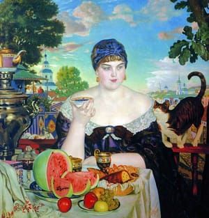 Artwork Title: Merchant's Wife at Tea