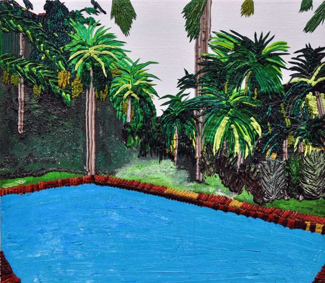 Artwork Title: Pools and Palms