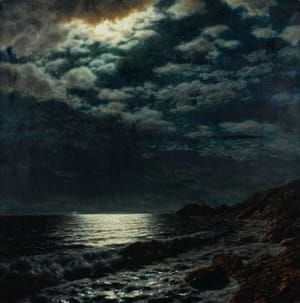 Artwork Title: Moonlit Sea