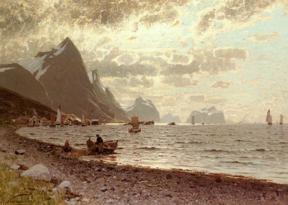 Artwork Title: A Norwegian Fjord